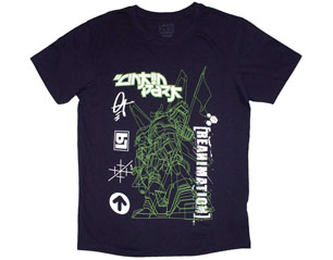 LINKIN PARK reanimation robot sketch TSHIRT