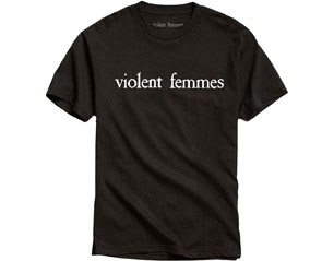 VIOLENT FEMMES white vintage logo TS