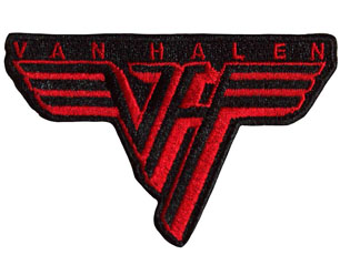 VAN HALEN classic red logo standart PATCH