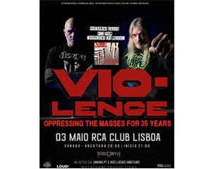 VIO-LENCE lisboa BILHETES